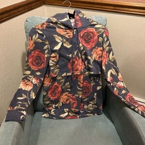 Latched Mama Floral Women's Nursing Sweater